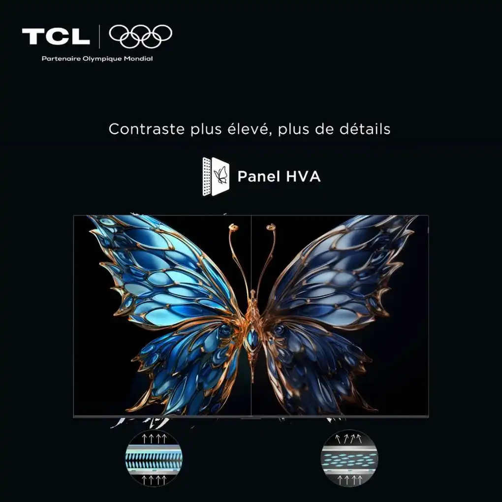 50 QD-MiniLED 4K UHD Smart Google TV Dolby Vision IQ, 144Hz, Audio ONKYO + Support gratuit, 50C6K