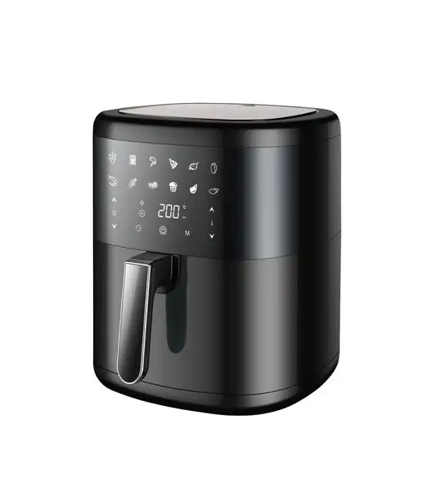 Friteuse Sans Huile - MARQUE - Air Fryer 6L - 1500W - Température 80-200°C - Minuteur 60 min