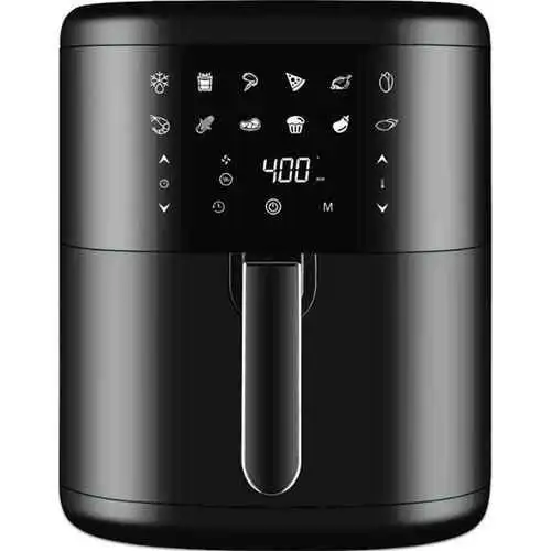 Friteuse Sans Huile - MARQUE - Air Fryer 6L - 1500W - Température 80-200°C - Minuteur 60 min