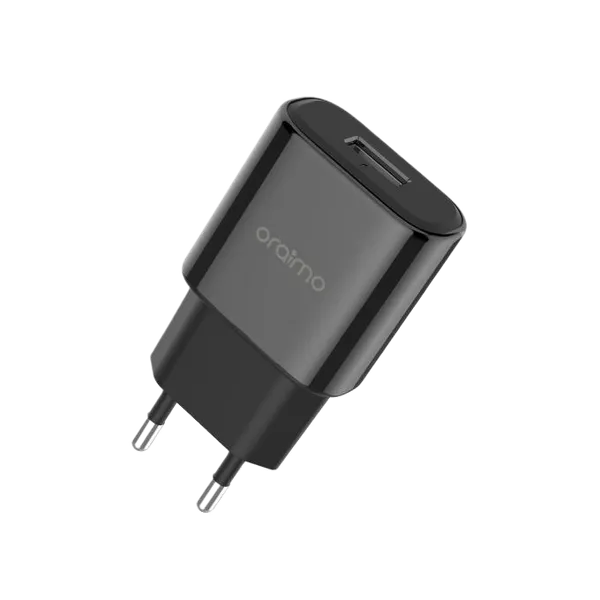 oraimo PowerCube 2 Chargeur de type européen 5,0 V/2 A avec câble micro-USB Vers Lightning