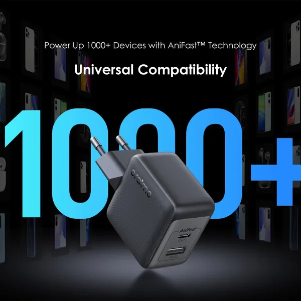 oraimo PowerGaN 33 Pro 33W GaN Wall Charger