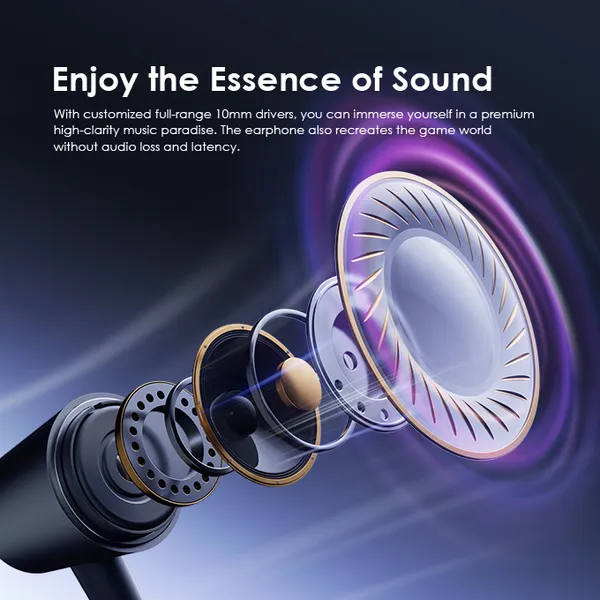 oraimo Trumpet 3 HIFI Audio In-Ear Headphones