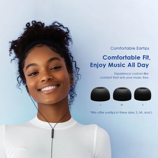 oraimo CONCH 2 Neo Écouteurs Filaires Intra-Auriculaires 3,5 mm