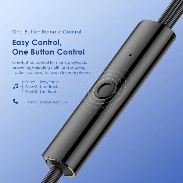 oraimo CONCH 2 Neo Écouteurs Filaires Intra-Auriculaires 3,5 mm