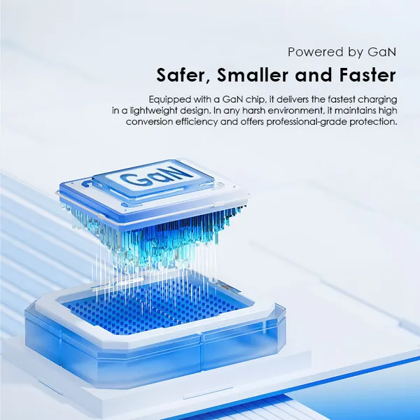 oraimo PowerCube 20 Chic 20W GaN Wall Charger Kit with Type-C to Type-C Cable