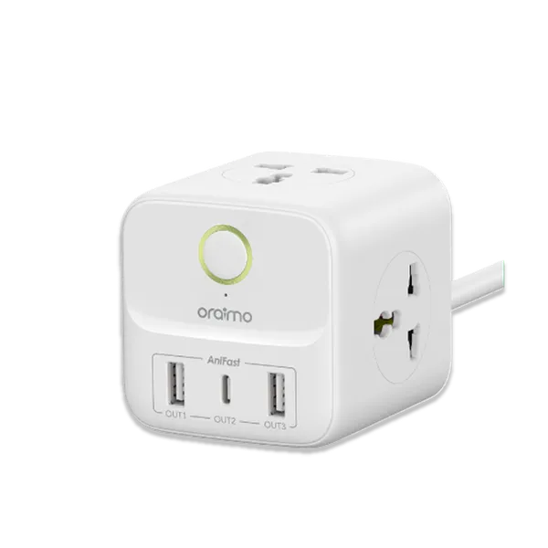 oraimo PowerHub 2 1.5M 6-in-1 Power Cube