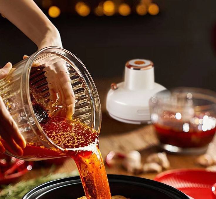 Hachoir à Viande Électrique Silver Love 1000W – Bol 2,5L en Verre