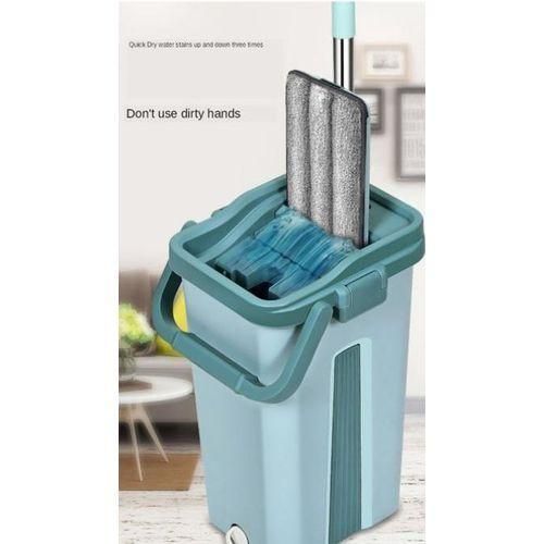 Balai Serpillière Intelligent 2 en 1 avec Seau Essoreur – Squeeze Smart Mop & Bucket