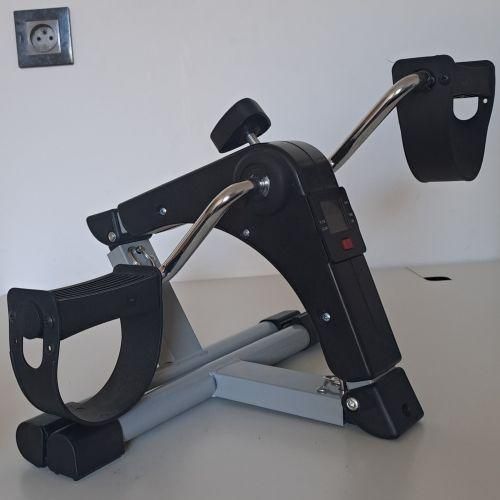 Pédalier électronique Pieds Pliables, Mini Vélo avec écran LCD