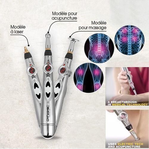 Dynamic Stylo de Massage électrique, points d'acupuncture, soulagement de la douleur