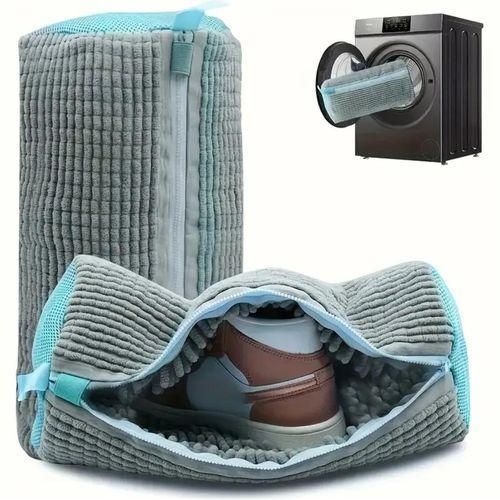 Sac de Lavage pour Chaussures – Filet en Maille Réutilisable pour Lave-Linge et Séchage