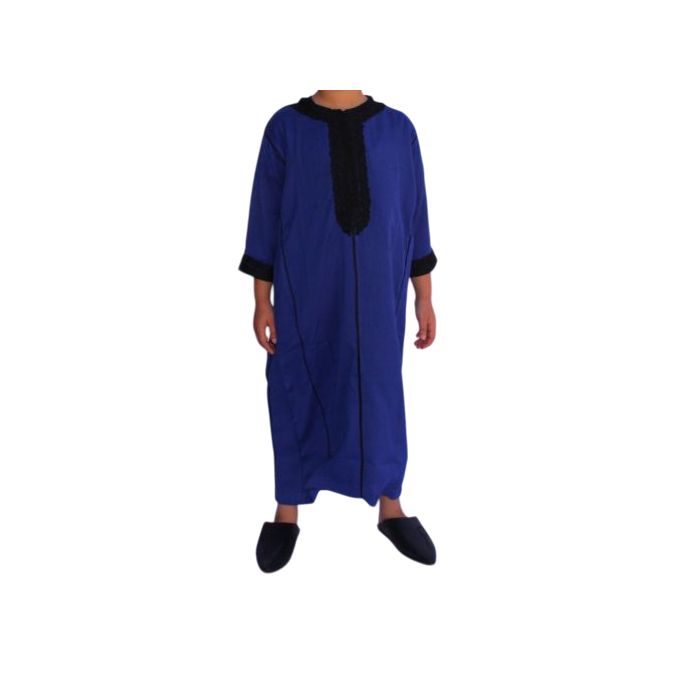 Jabador Maroc Caftan petit khalil garçon - Bleu Majorelle