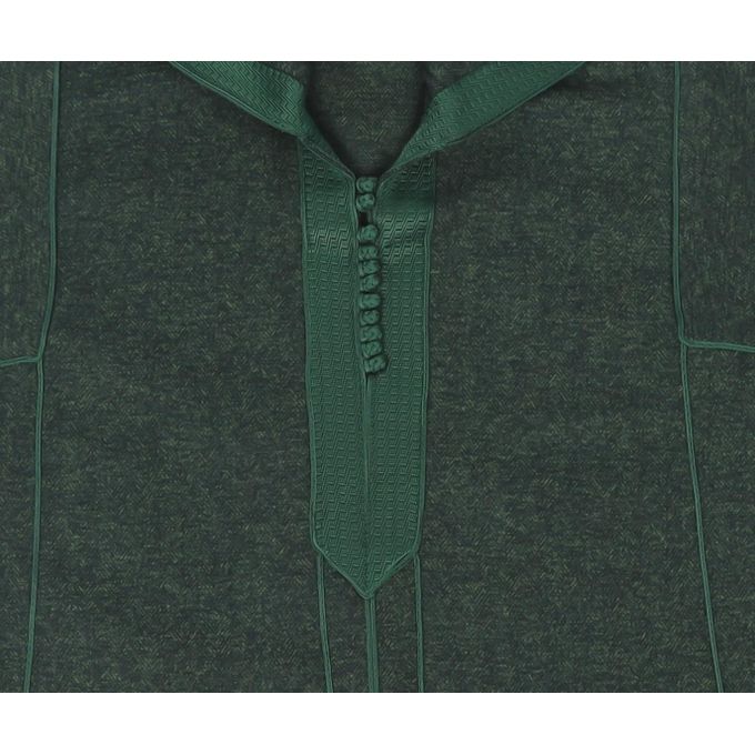 Jabador Maroc Djellaba Flanelle Garçon haute qualité - vert