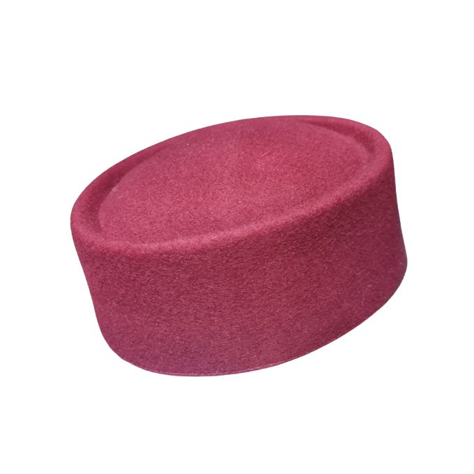 Jabador Maroc Tarbouche marocain "TASSA" de luxe- Grenat