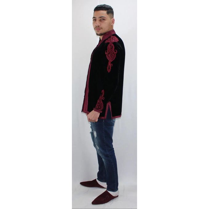 Jabador Maroc Tunique Petit Star Garçon - Noir