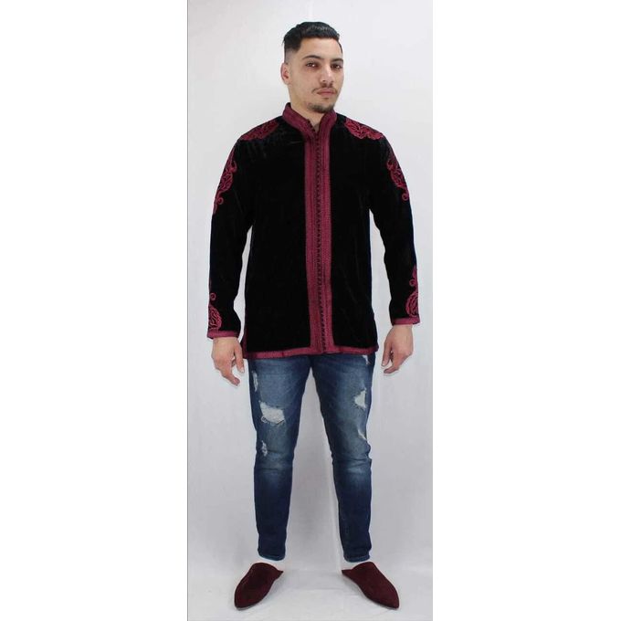 Jabador Maroc Tunique Petit Star Garçon - Noir