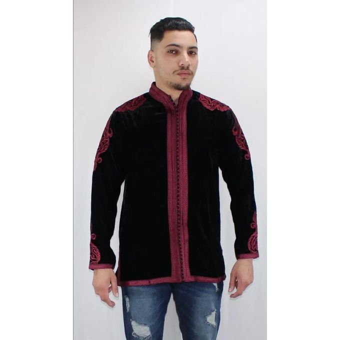 Jabador Maroc Tunique Petit Star Garçon - Noir