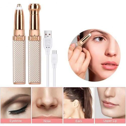 Épilateur Multifonction pour Femme, Sourcils, Visage et Corps, Rasoir 2 en 1