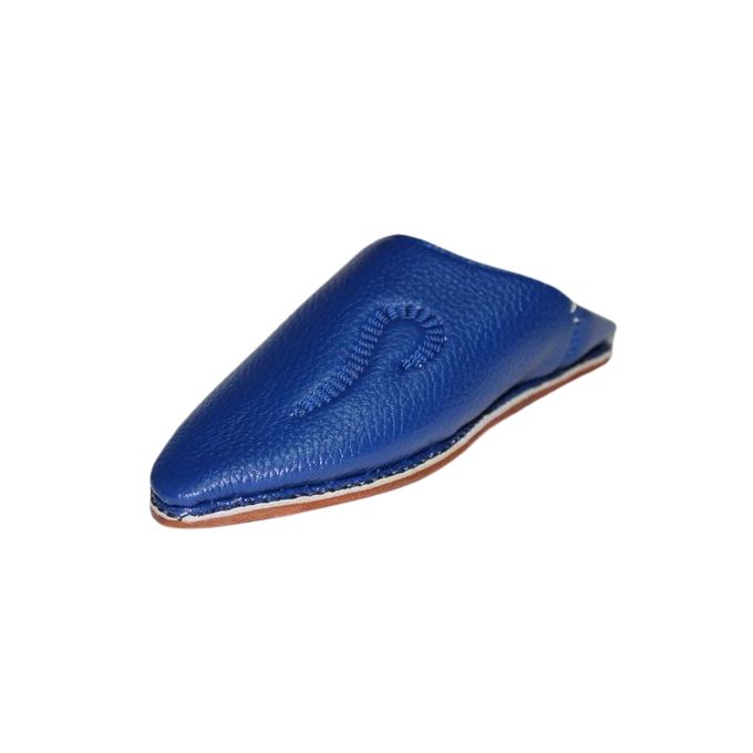 Jabador Maroc Babouche ROYALE garçon - bleu roi.