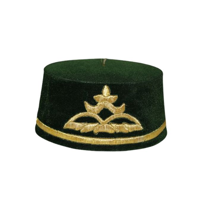 Jabador Maroc Tarbouche de circoncision garçon- Vert