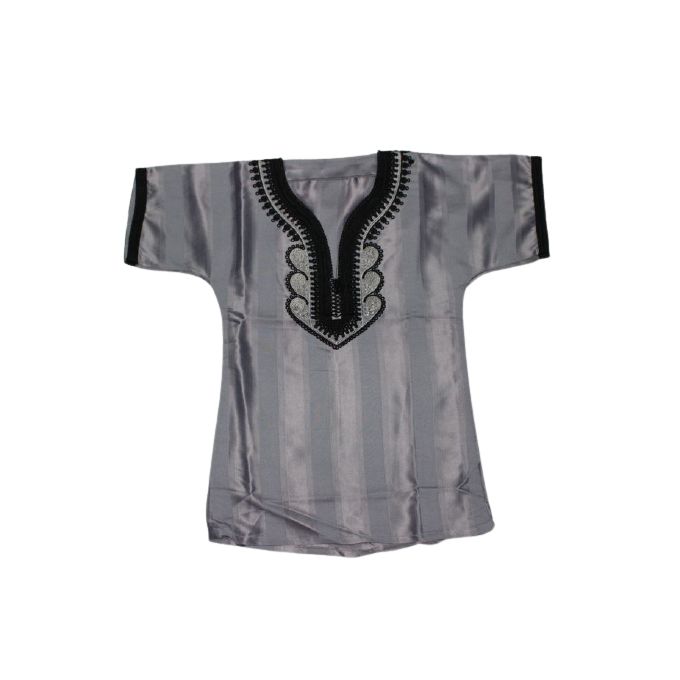 Jabador Maroc Gandoura jawhara garcon ./Gris