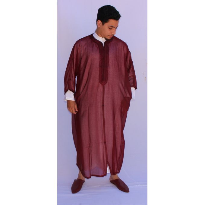 Jabador Maroc Gandoura soussdi a la main haute couture -Bordeaux.