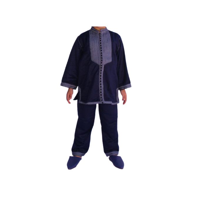 Jabador Maroc Jabador petit ADAM qualité supérieure -bleu marine