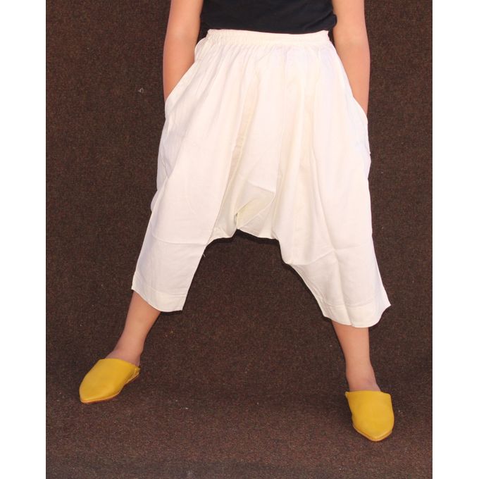 Jabador Maroc Pantalon kandrissi DISERT enfants- blanc cassé