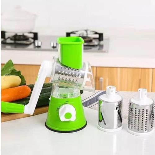 Mandoline Trancheuse à Légumes Multifonction avec 3 Rotary Lames