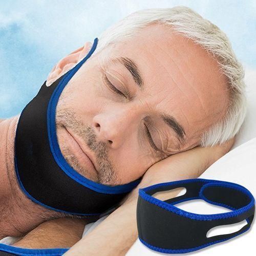 Mentonnière Médical anti-ronflement, Arrêt du ronflement, Pression respiratoire pendant le sommeil
