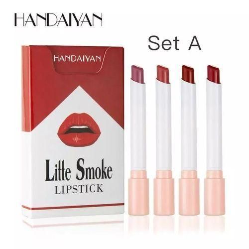 Handaiyan Matte Lipstick 4in1 Little Smoke Tube Rouge a Levres