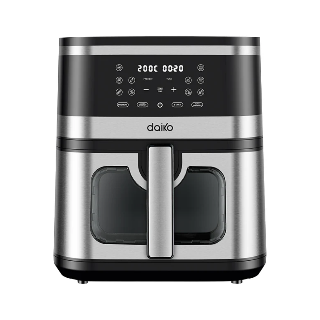 Daiko Friteuse à Air Digitale 9L cuisson automatiques 1700W, Température réglable, FSH-9874EDK