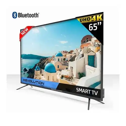 REVOLUTION TV 65 Smart TV Android Résolution 4K ultra HD, Récepteur Intégré