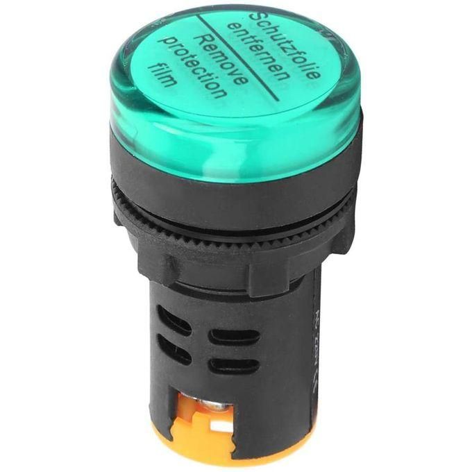 10Pcs Voyant Led Lumineux Vert 220V Ad16-22D/S(vert)