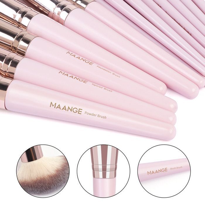20 Make-up brush with bag