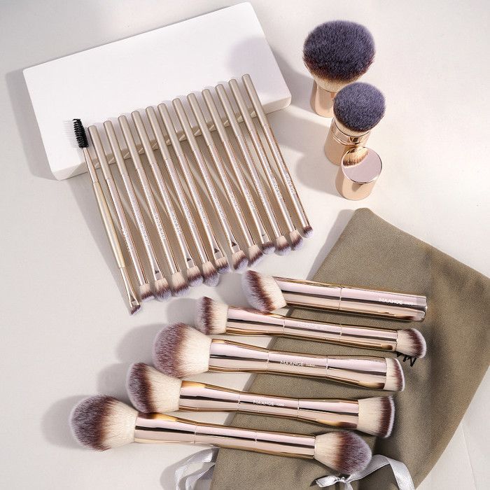 Image de 20pcs Make-up brush with bag - Unbranded