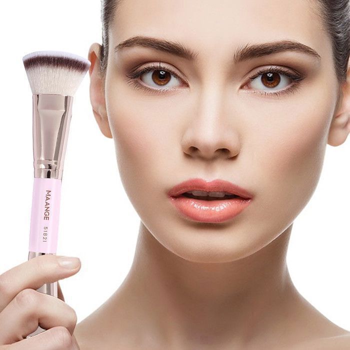 2pcs Pinceaux de maquillage à double extrémité