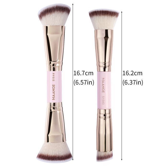 Image de 2pcs Pinceaux de maquillage à double extrémité - Unbranded