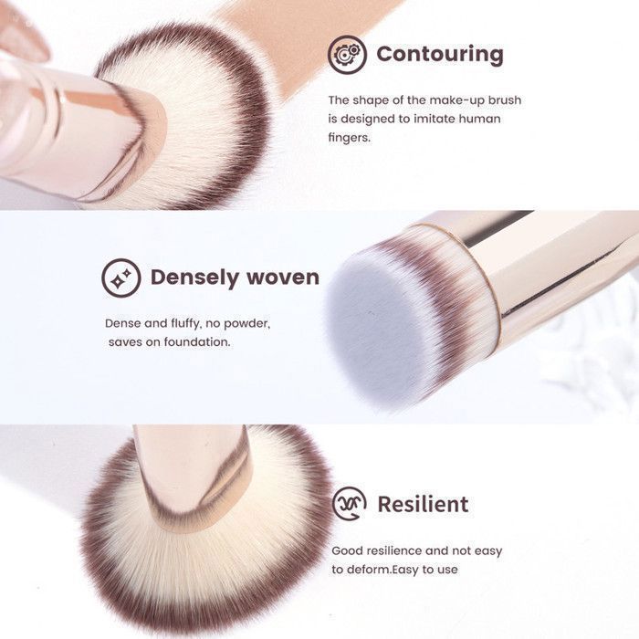 Image de 2pcs Pinceaux de maquillage à double extrémité - Unbranded