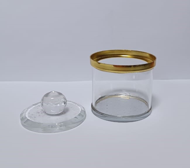 Image de 4pc :Ensemble de brûleurs d'encens en Verre, plateau élégant, boite et pince