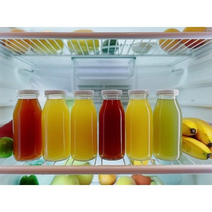 Image de 6 mini Bouteilles en verre – Élégantes &amp; Pratiques 200 ml-pour jus -stockage epices-jares - Unbranded