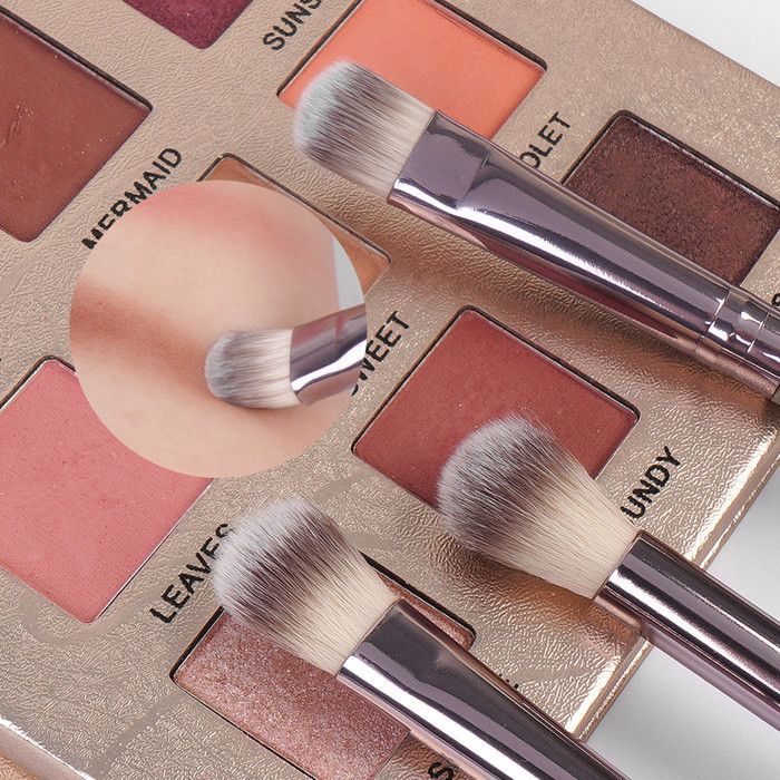 9pcs Make-up brush-champagn