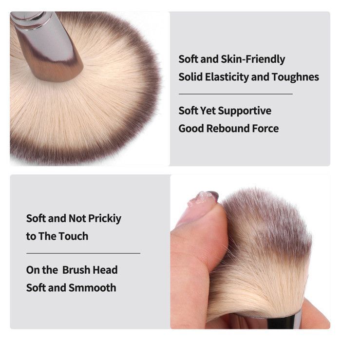 Image de 9pcs Make-up brush-champagn - Unbranded