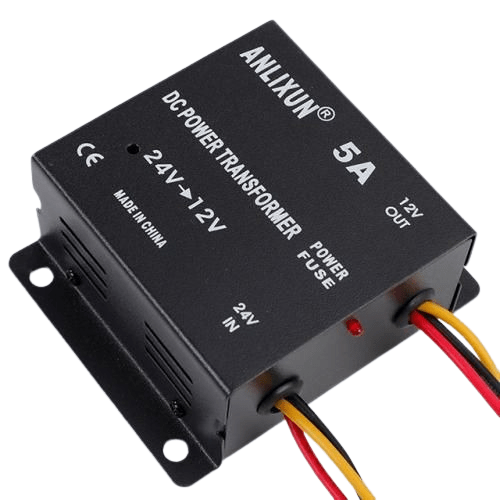 ANLIXUN Transformateur de Puissance pour Voiture DC24V à DC12V