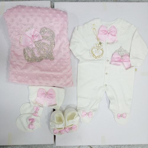 Baby Coffret bébé cadeau 5pcs fille