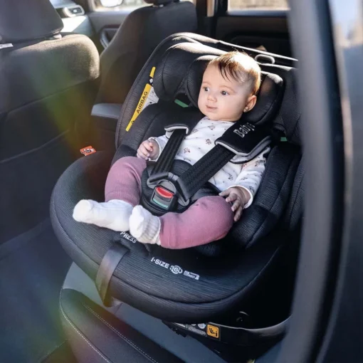 Babyauto Siège Auto Core i-Size Rotatif + Pied support – Groupe 0+/1/2/3 – Noir