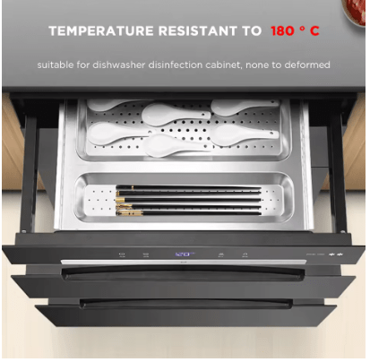 Image de Baguettes Chinoises Japonaises en Alliage, Réutilisables, Résistantes à la Moisissure, 5 Paires - Unbranded