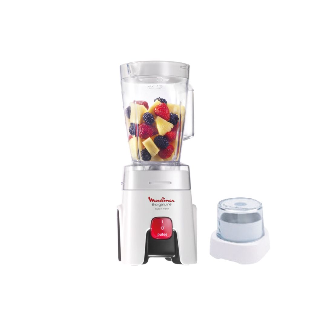Blender Moulinex Genuine 2 en 1 : Préparez Cocktails et Soupe