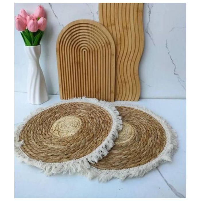 Image de Boîte à mouchoirs en plexiglace avec couvercle en bambou et ouverture dorée – Design moderne et élégant-10/22 - Unbranded