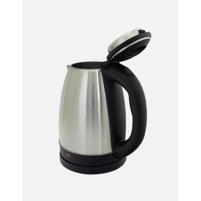 Bouilloire électrique - Inox - 2L - 1500W - Sécurité automatique - Facile à nettoyer